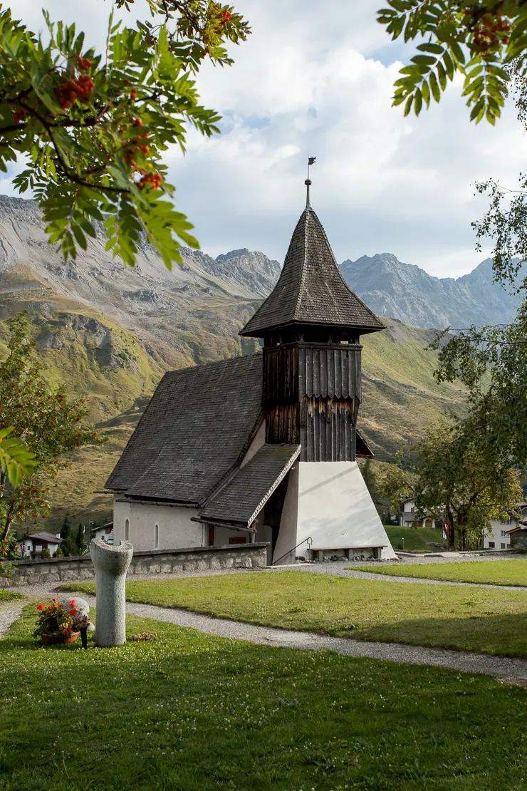 Alte Kirche von Arosa