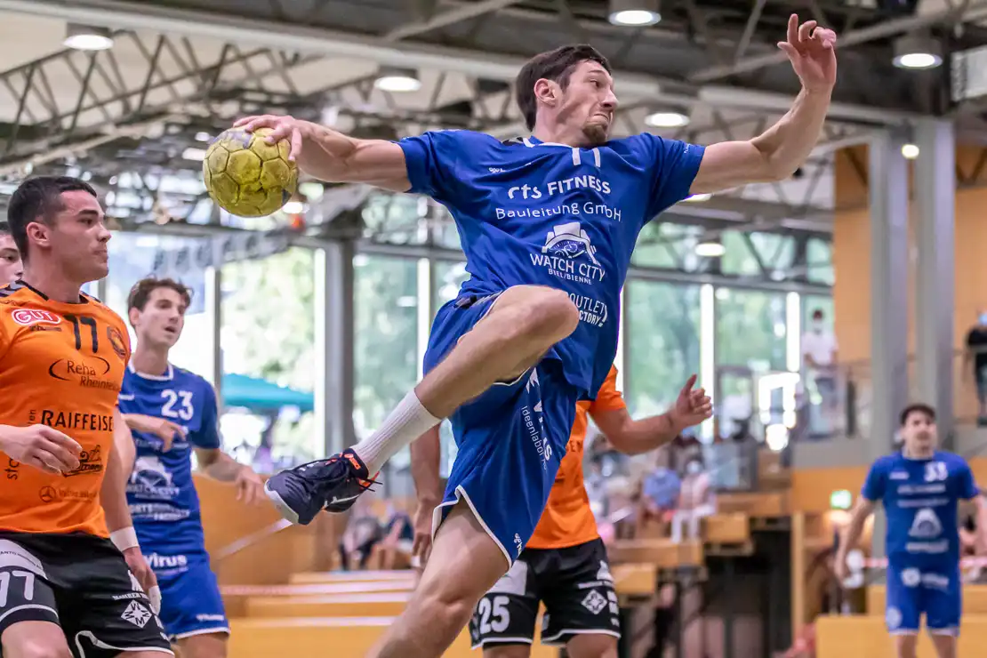 Lukas Béguelin vom HS Biel, Handball