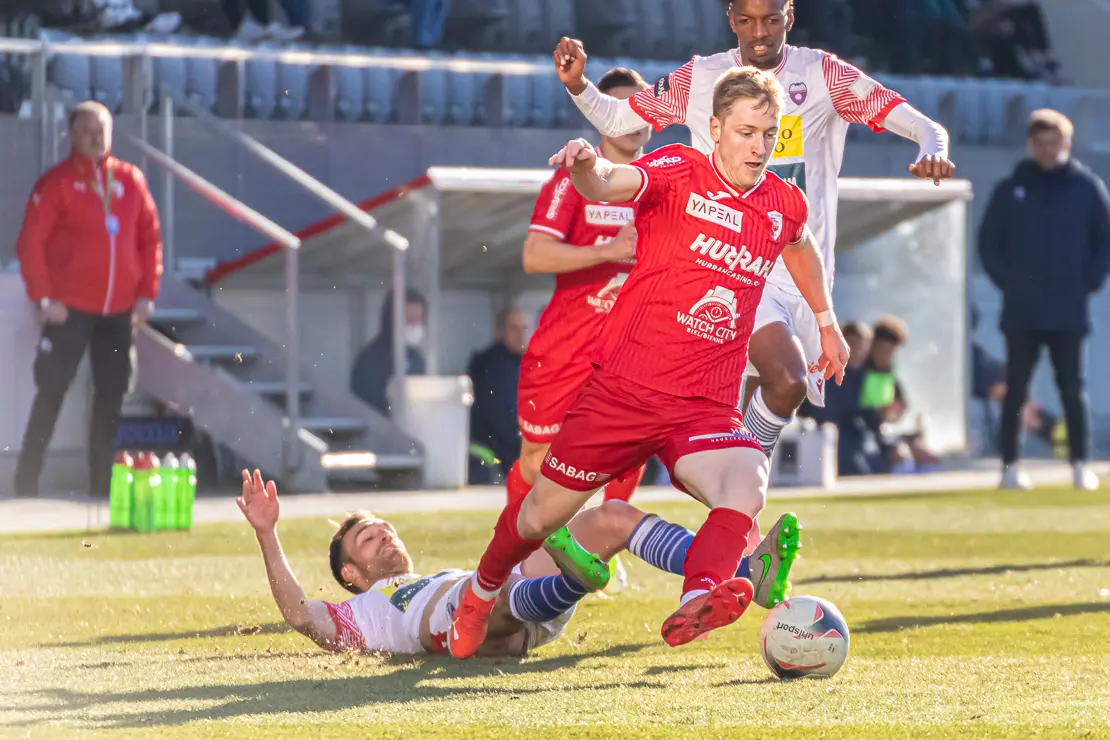 Nathan Garcia vom FC Biel vs FC Chiasso